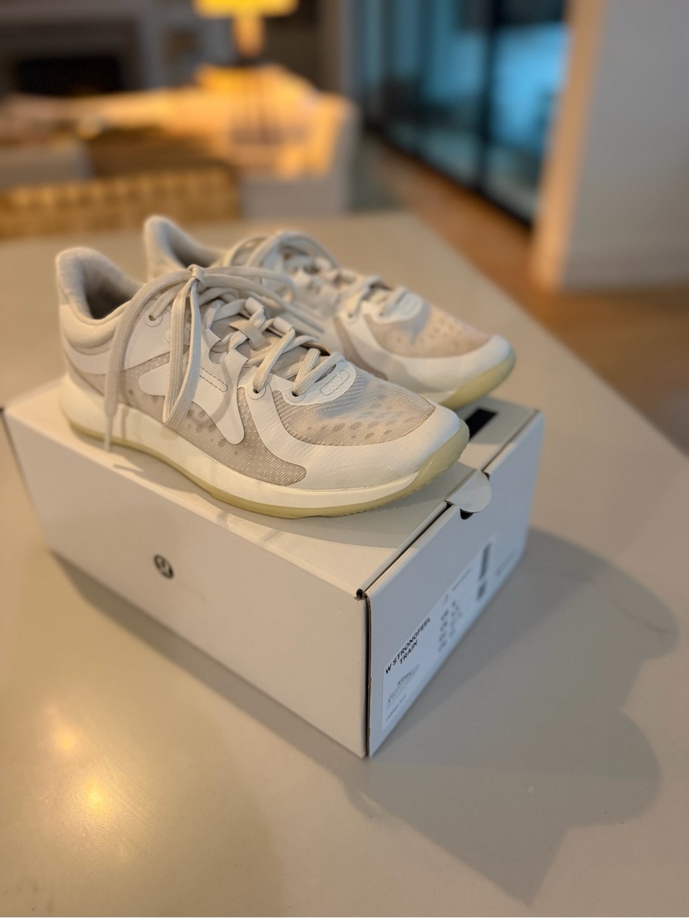 lululemon athletica Women's White Athletic Sneakers